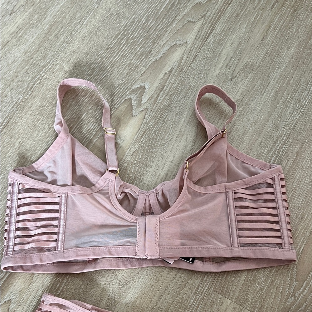 Pink Sheer Lingerie Set - image 6